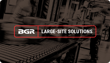 BGR Large-Site Solutions Header Image